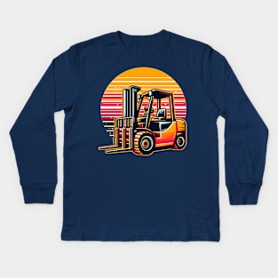 Forklift Kids Long Sleeve T-Shirt